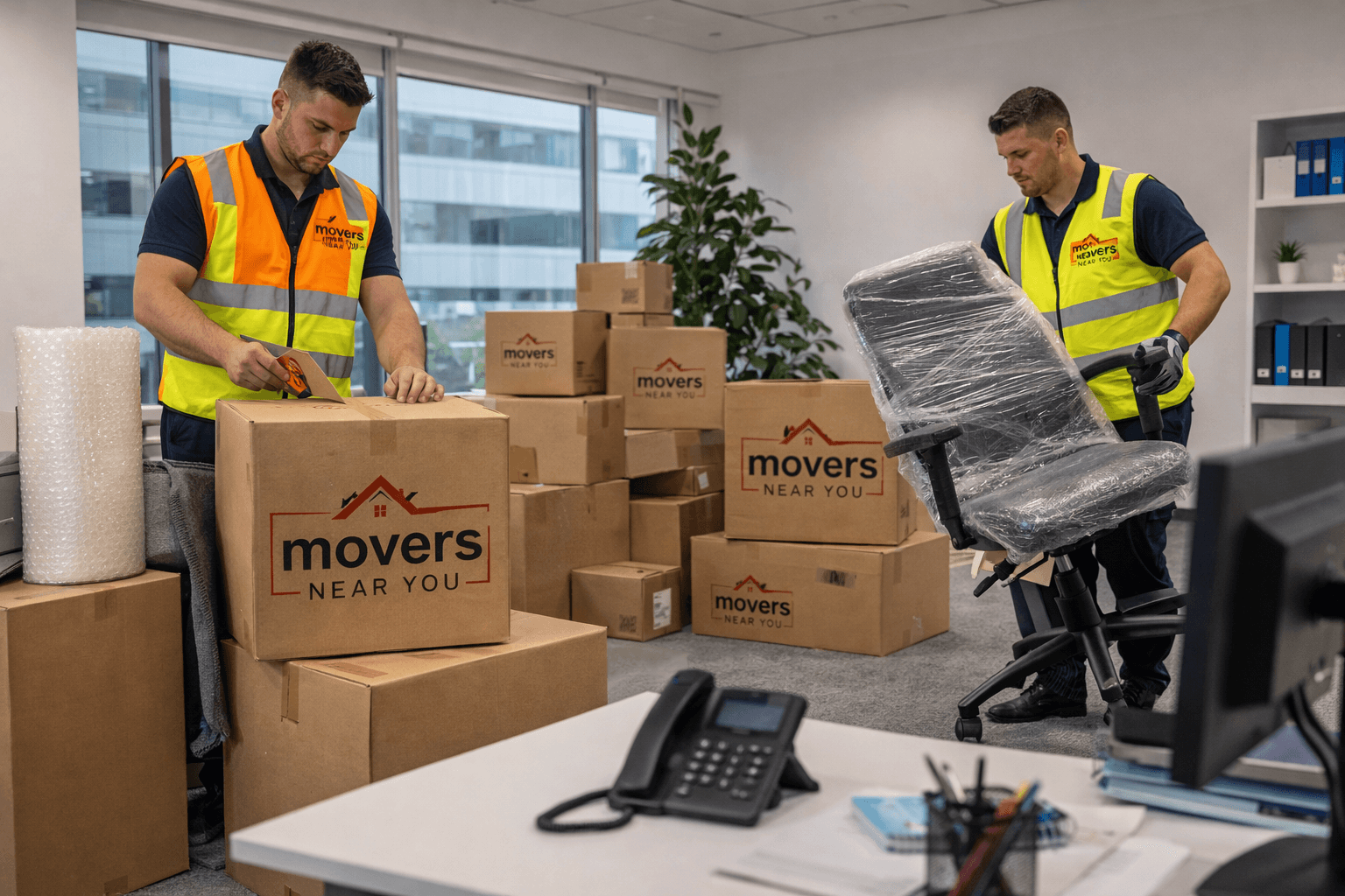 Office Removalist services by professional removalists and packers in Australia